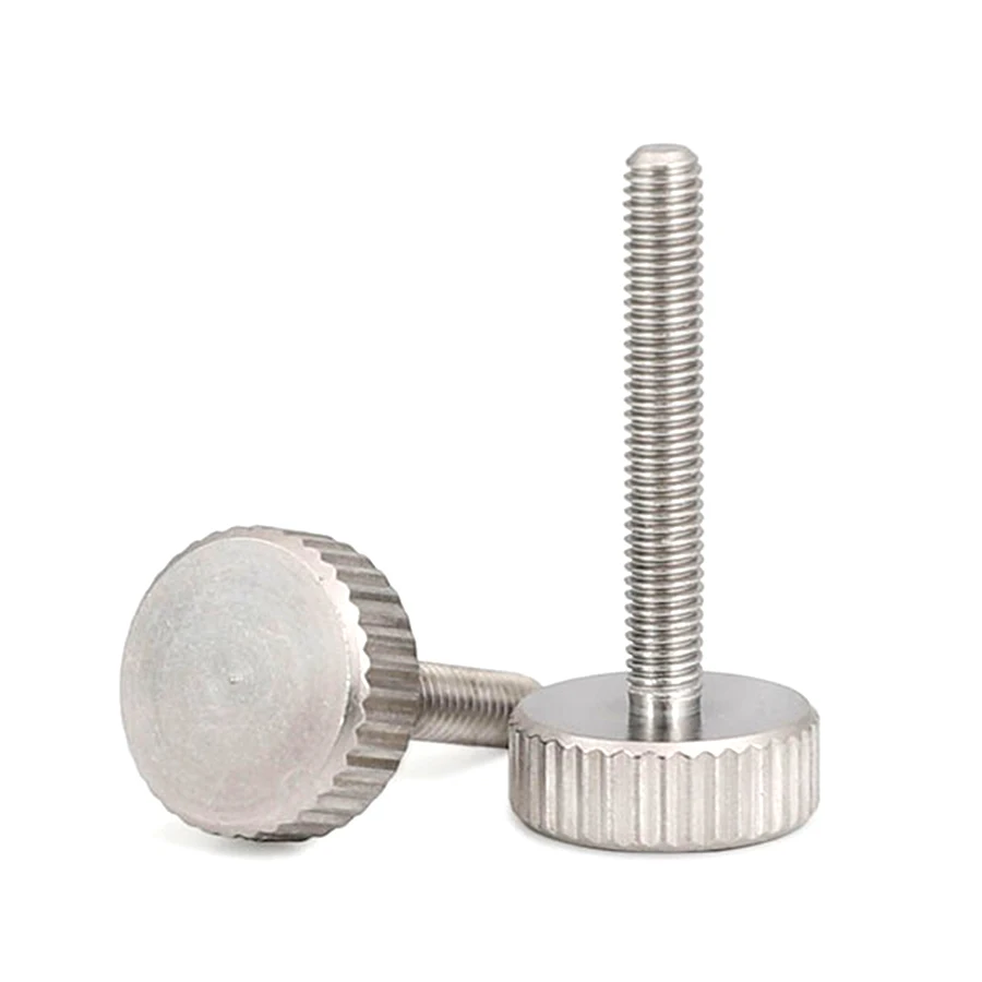 m3 m4 m5 m6 m8 Knurled Thumb Screws ,304 Stainless Steel Adjust Knurled Handle Bolt ,A046