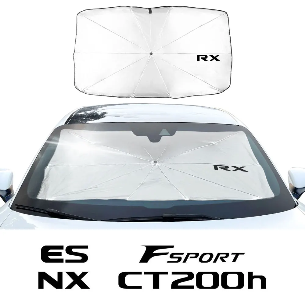 For Lexus CT200H ES FSPORT GS GX 400 IS LS LX NX RX 300 330 UX Auto Accessories Car Windshield Sunshade Cover Parasol Protector