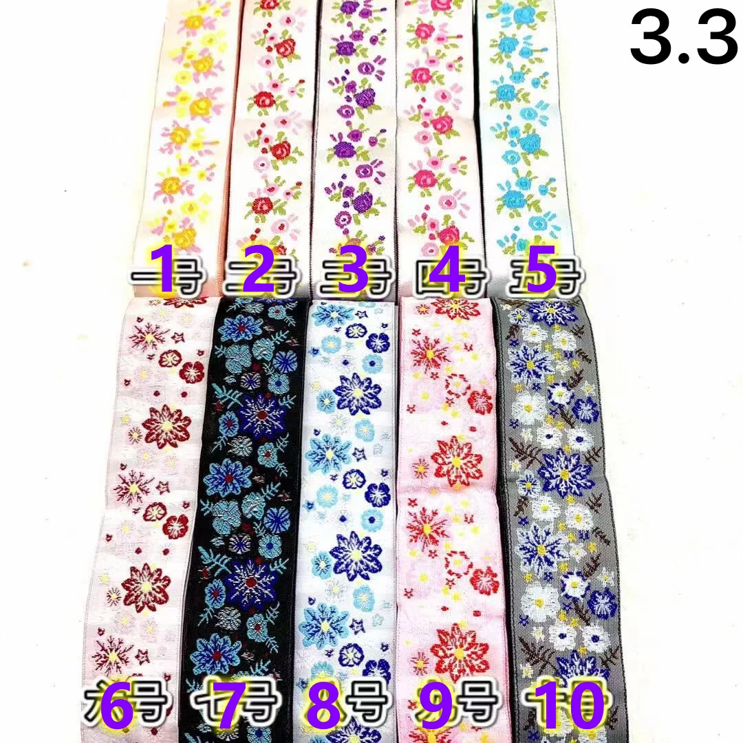 

3.3cm ethnic style folk style nation style jacquard ribbon,jacquard webbing,garment ribbon,shoes ribbon,bag ribbon,QC1106C