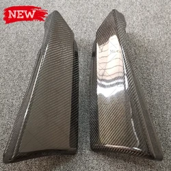 For Honda Civic FK7 Hatchback Mugen Style Carbon Fiber Rear Spat Glossy Fibre Bumper Add On Drift Racing Splitter Bodykit