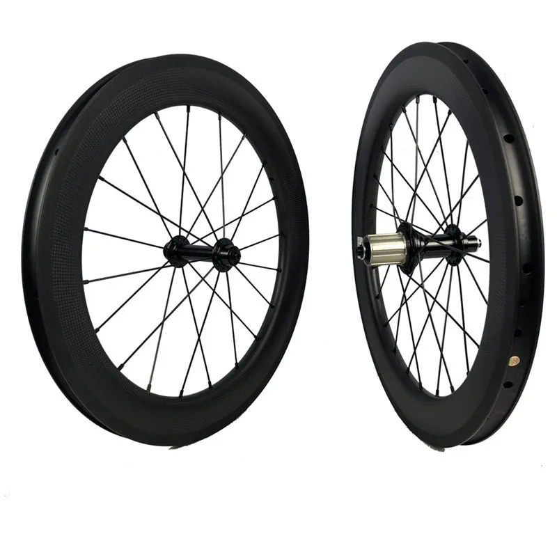 Small 406 Bmx Carbon Bike Wheel 20er Wheelset Clincher Bicycle Folding Available 2023 Newest Competitive Price Sale To Worldwide