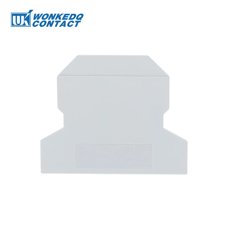 1Pc ATP-UK For Universal UK Screw Series Group Separation L57.5/H47/W1.5 Din Rail Terminal Block Accessories Partition Plate