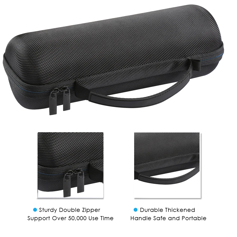 Custodia rigida per custodia in Silicone per colonna da viaggio per JBL Flip 5 Flip5 altoparlante Bluetooth Wireless spazio Extra per spina e cavi