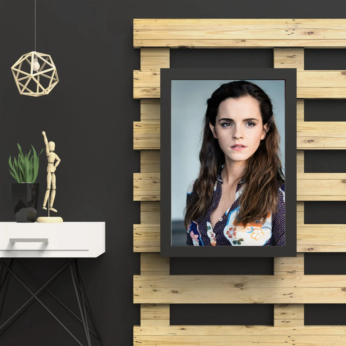 إيما واتسون ملصق ديكور المنزل طلاء جدران (بدون إطار) #4