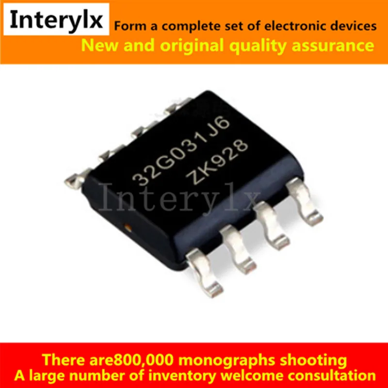 

10 шт./лот STM32G031J6M6 STM32G031J6M STM32G031J6 STM32G031J 32G031J6 IC MCU 32BIT 32KB FLASH 8SO