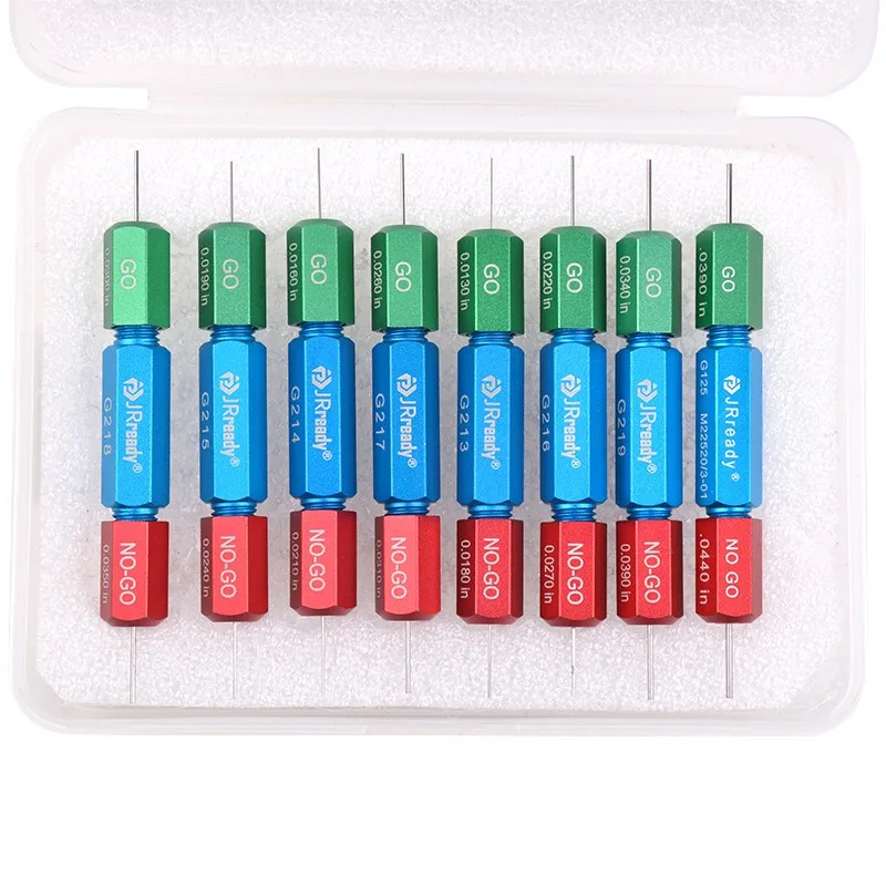 JRready ST5101 Go-NoGo Gauge Kit For Testing The Indenter Working Diamater Of Crimp Tool WA22 M22520/1