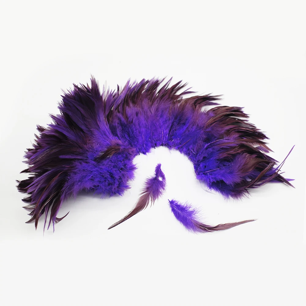 Wholesale  900pcs/bundle Beautiful Rooster feathers 5-6\