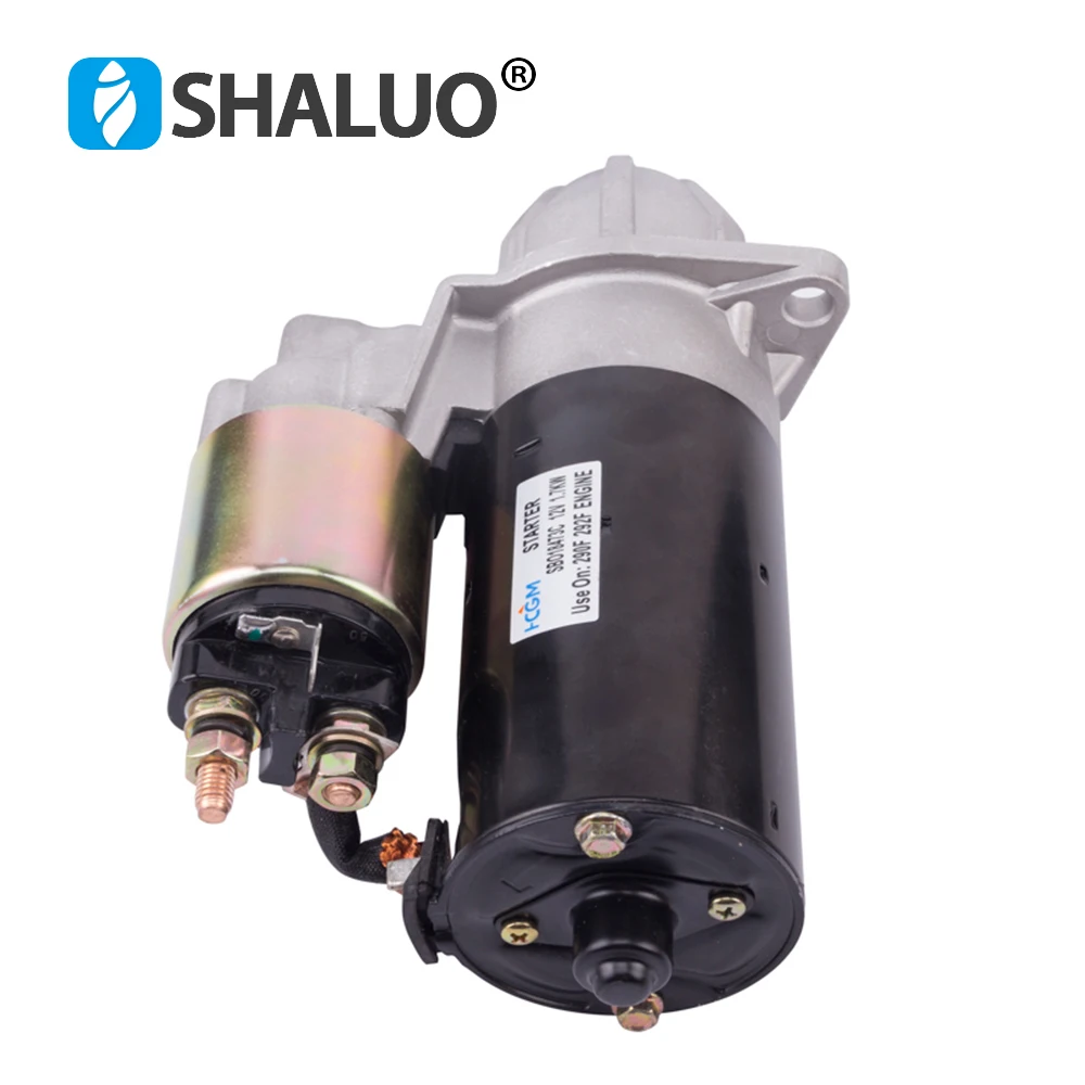 Imagem -05 - Dois Cilindros Diesel Motor Starter Usado em 290f 292f 12v 1.7kw Peças do Gerador Diesel Dentes de Engrenagem Sbo18473c