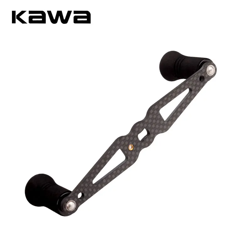 KAWA Fishing Reel Carbon Handle Reel Length 120mm Hole Size 7x4 and 8X5mm Suit  D / S Fishing Rocker Accessory