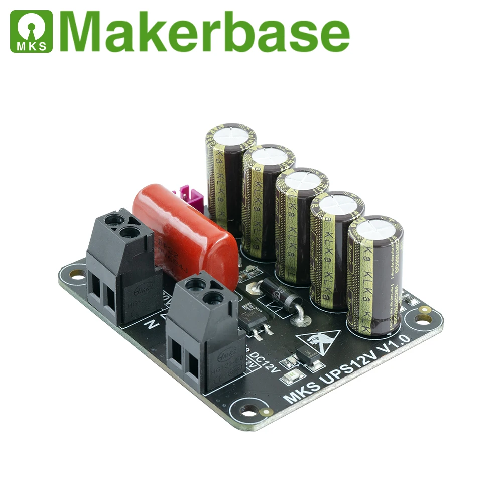 Makerbase MKS UPS módulo de 12V piezas de impresora 3D para cc 12V detección de corte de energía elevación eje Z para proteger el modelo