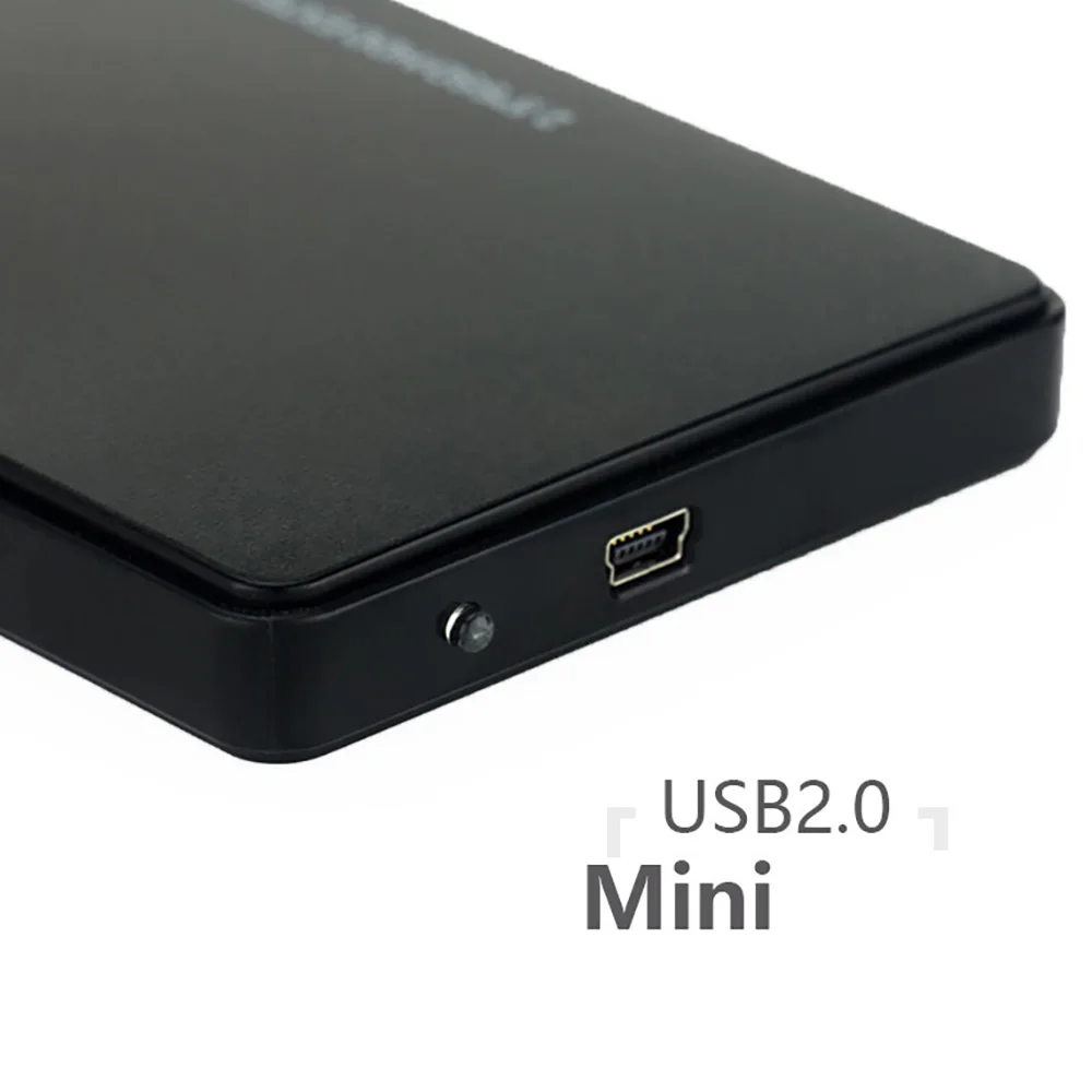 Disque dur externe USB 2.0, SATA SSD de 2 to, étui Portable pour ordinateur de bureau