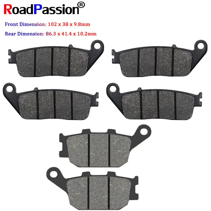 

Motorcycle Accessories Front Rear Brake Pads For Honda VRX 400 T NC33 CBF 500 4 VT 1100 C2 C3 D2 VT 1300 CR CS CT CXA CX10 C/R/S