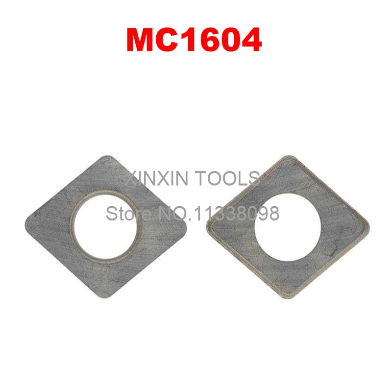 10PCS SC1604/MC1604 Hard alloy Shim CNC tool accessories,Suitable for MCLNR/MCKNR/MCGNR/MCMNN/MCBNR/MCSNR,INSERT IS CNMG1606