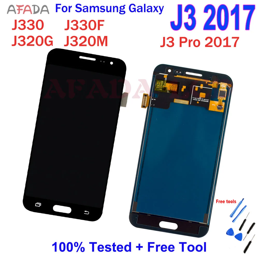 

Сменный сенсорный ЖК-дисплей для Samsung Galaxy J3 2017 J330 J330F J330G J3 Pro 2017