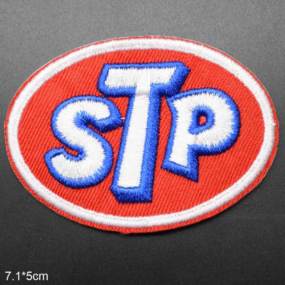 Letters Stp Iron On Embroidered Clothes Patches For Clothing Stickers Wholesale