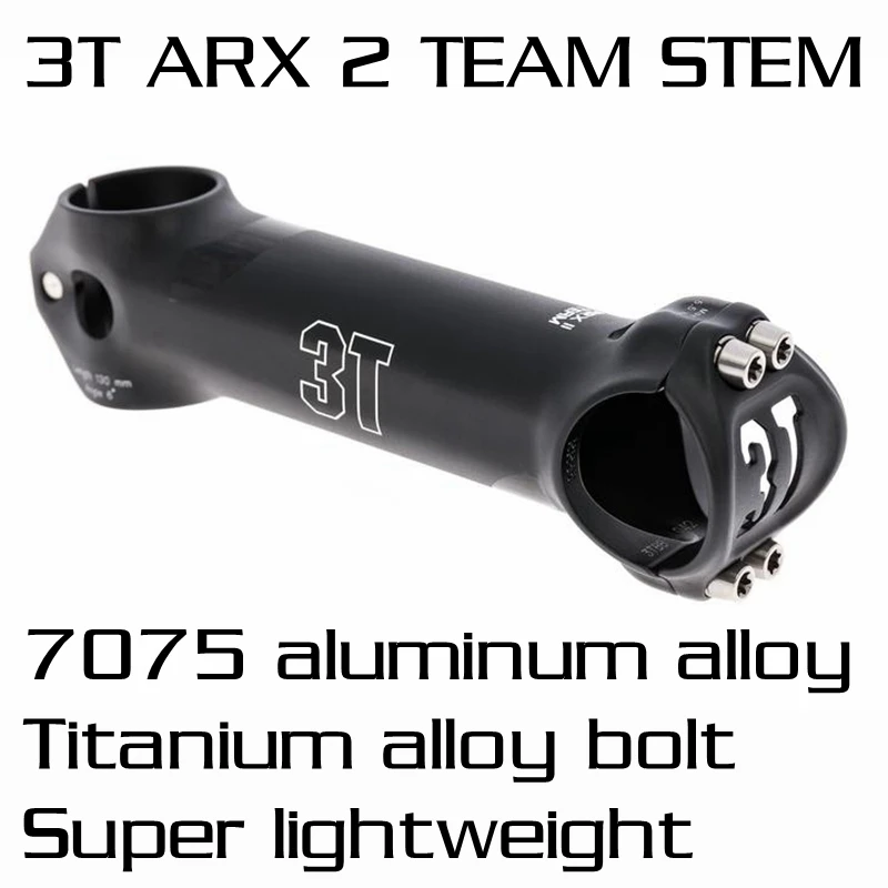 3T ARX 2 TEAM STEM Handlebar 7075 AL Titanium Alloy Orginal ARXⅡ