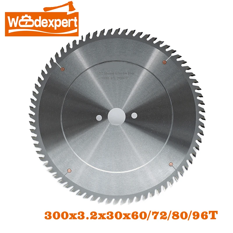 Circular Saw Blade Carbide TCT for Wood Woodworking Sliding Table Saw Wood Cuting 300mm (12) 60/72/80/96 Teeth