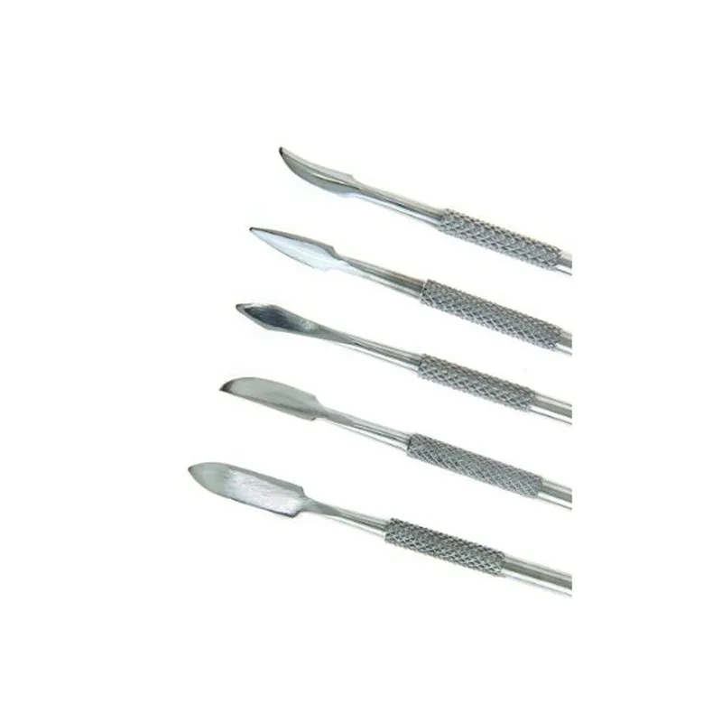 12 Pcs Metal Spatula For Wax Knife Kit Sculpture Tools Blade Dental Knife Carve Pottery Clay Carving Modeling Jewelry Equipment