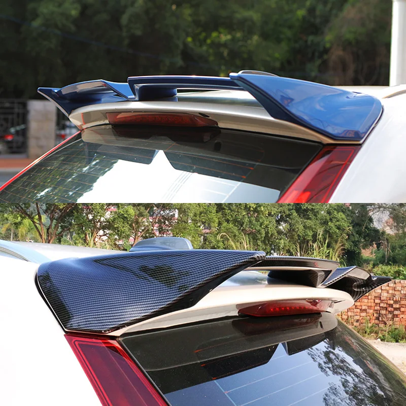 

Car Styling ABS Plastic Painted Black White Gray Color Rear Spoiler Trunk Boot Wing Spoiler For Volvo XC60 2018 2019 2020