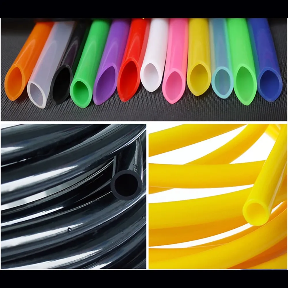 ID 14mm OD 18mm 14x18 Food Grade Silicone Tube Flexible Tubing Hose Tinkness 2mm Black Red Yellow Blue White Green