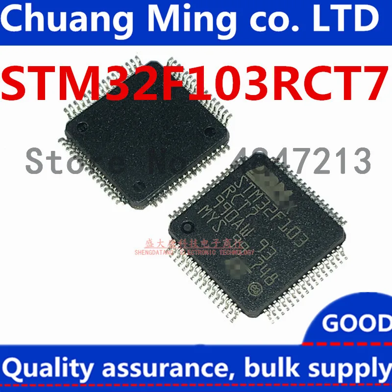 

Free Shipping 10pcs/lots STM32F103RCT7 STM32F103 LQFP-64 IC In stock!