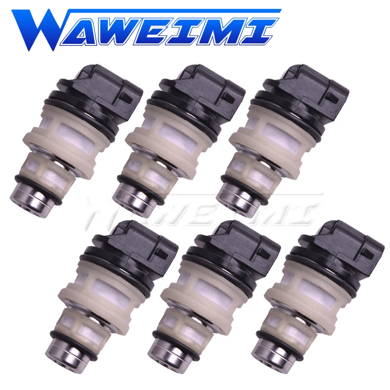 WAWEIMI 6x Fuel Injector OE D224A5278 For Buick Skyhawk Custom L4 2.5 1989-87