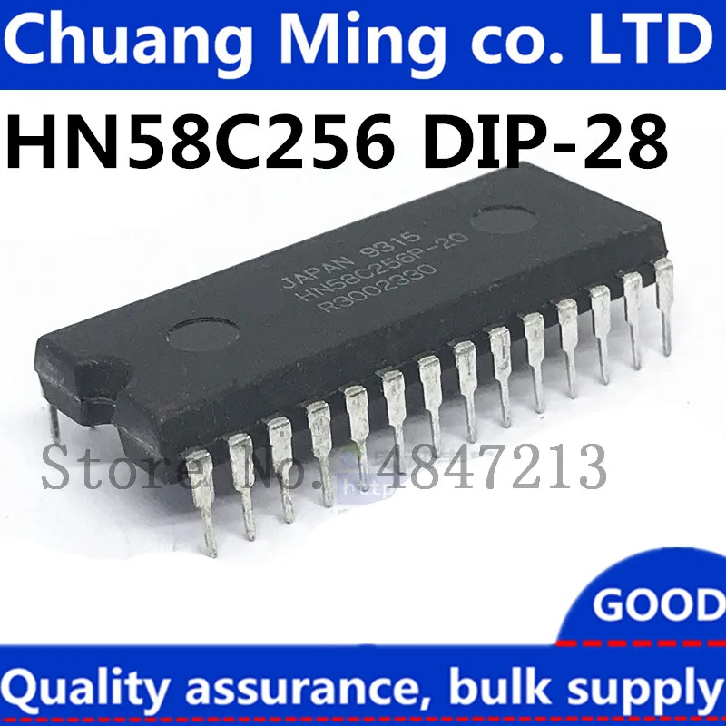 Free Shipping 5pcs/lots HN58C256AP-10 HN58C256P-20 HN58C256AP HN58C256P DIP-28 C In stock