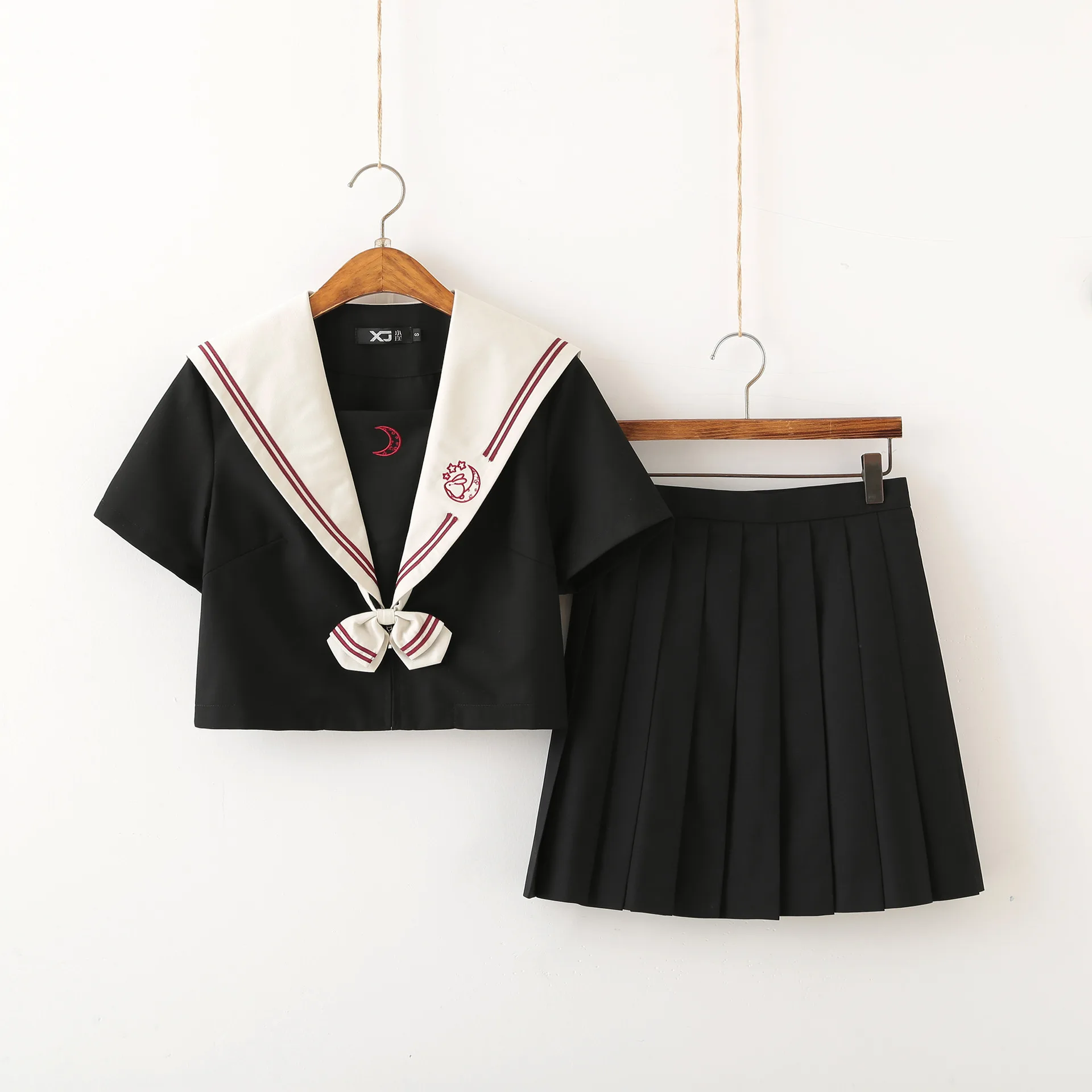 Japanese School Uniform Skirt Sailor Outfit Costumes Jk Uniform Suit Girls Pleated Skirt Anime Cosplay Schoolgirl Uniform Tops