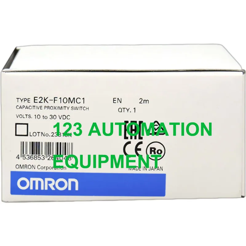 Imagem -03 - Sensor de Comutação de Proximidade Omron com 2m Novo