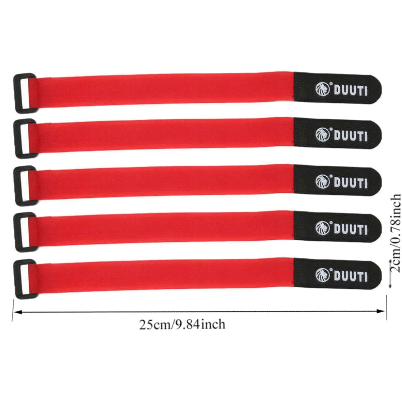 5Pcs Bike Tie Fixed Strap Cable Tie Holder