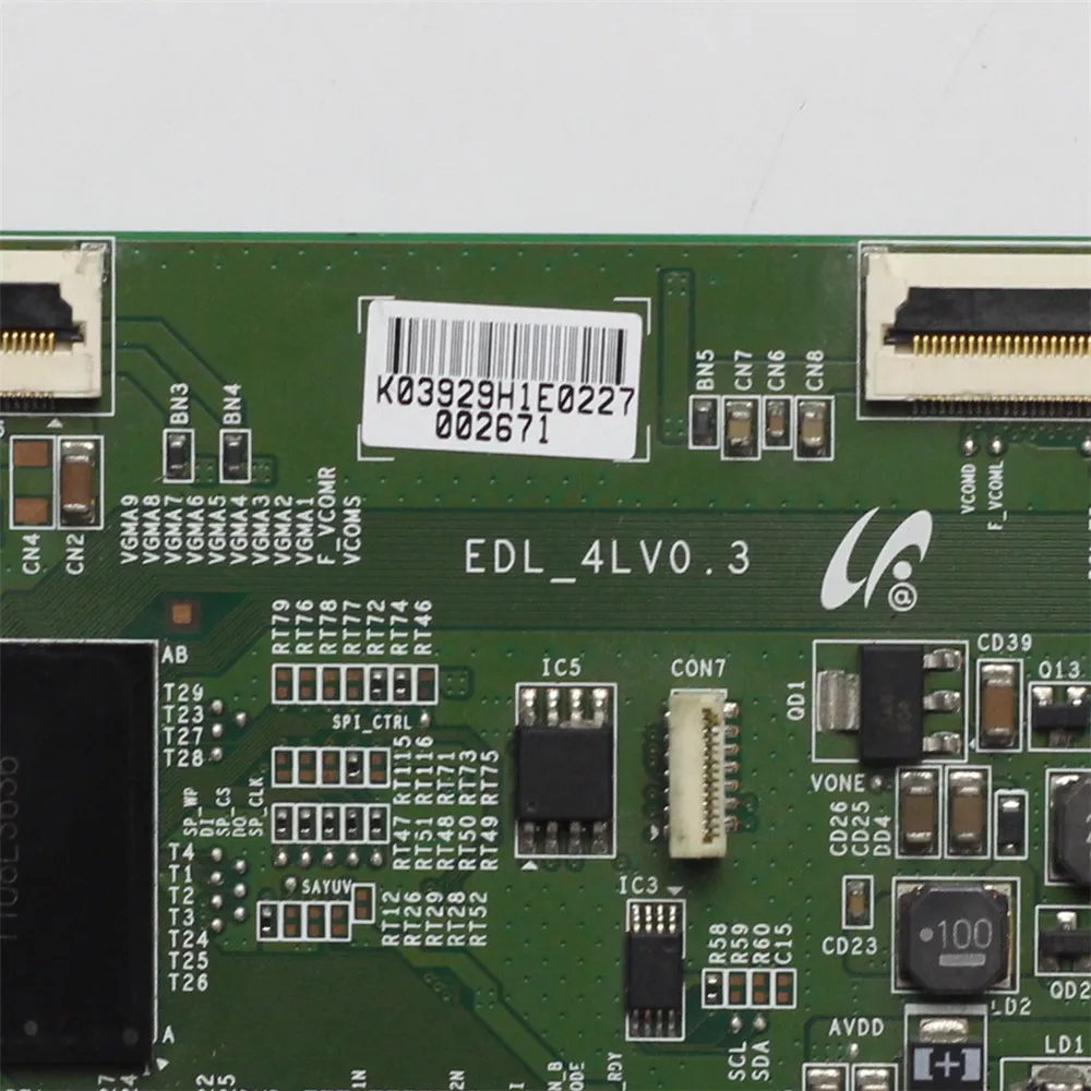 EDL_4LV0.3 T CON Board  For SONY LCD Screen Replacement Board Plate Display Card For TV Tcom Original Logic Board EDL 4LV0.3