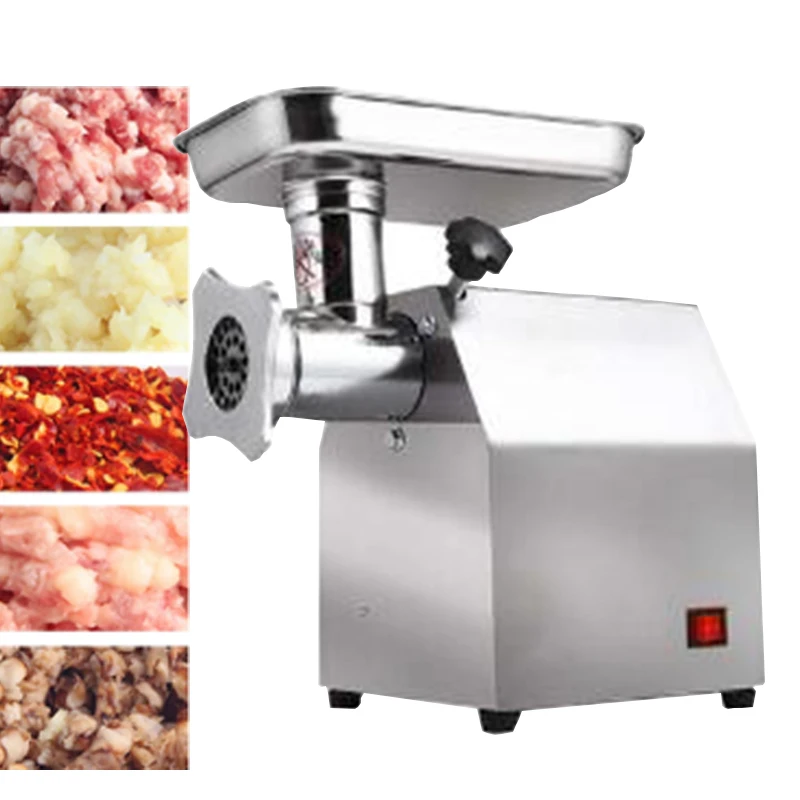 

850W Stainless Steel Electric Meat Grinders Home Sausage Stuffer Meat Mincer Slicer Heavy Duty Household Kitchen Mincer