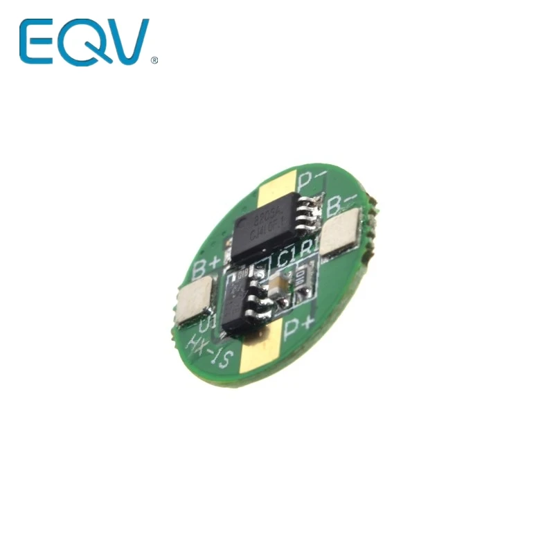 EQV 3.7V 18650 Protection Board 3.7V 1S 2.5A BMS PCM PCB Battery Protection Board For 3.7V Li-ion lithium Battery Cell Pack