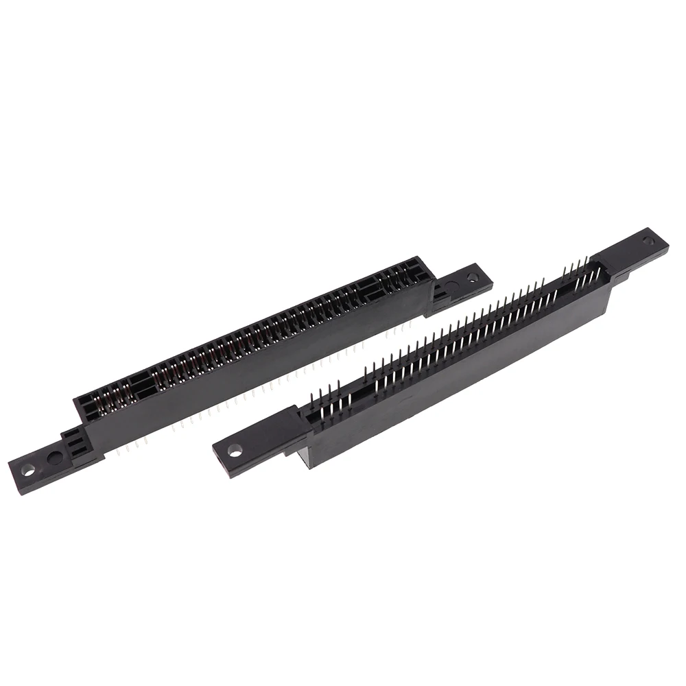 Conector de ranura de tarjeta de juego de 62 Pines, piezas de repuesto para Super Nintendo SNES, Cartucho de ranura de tarjeta de intervalo de 2,54mm