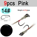 9 piezas rosa talla 14