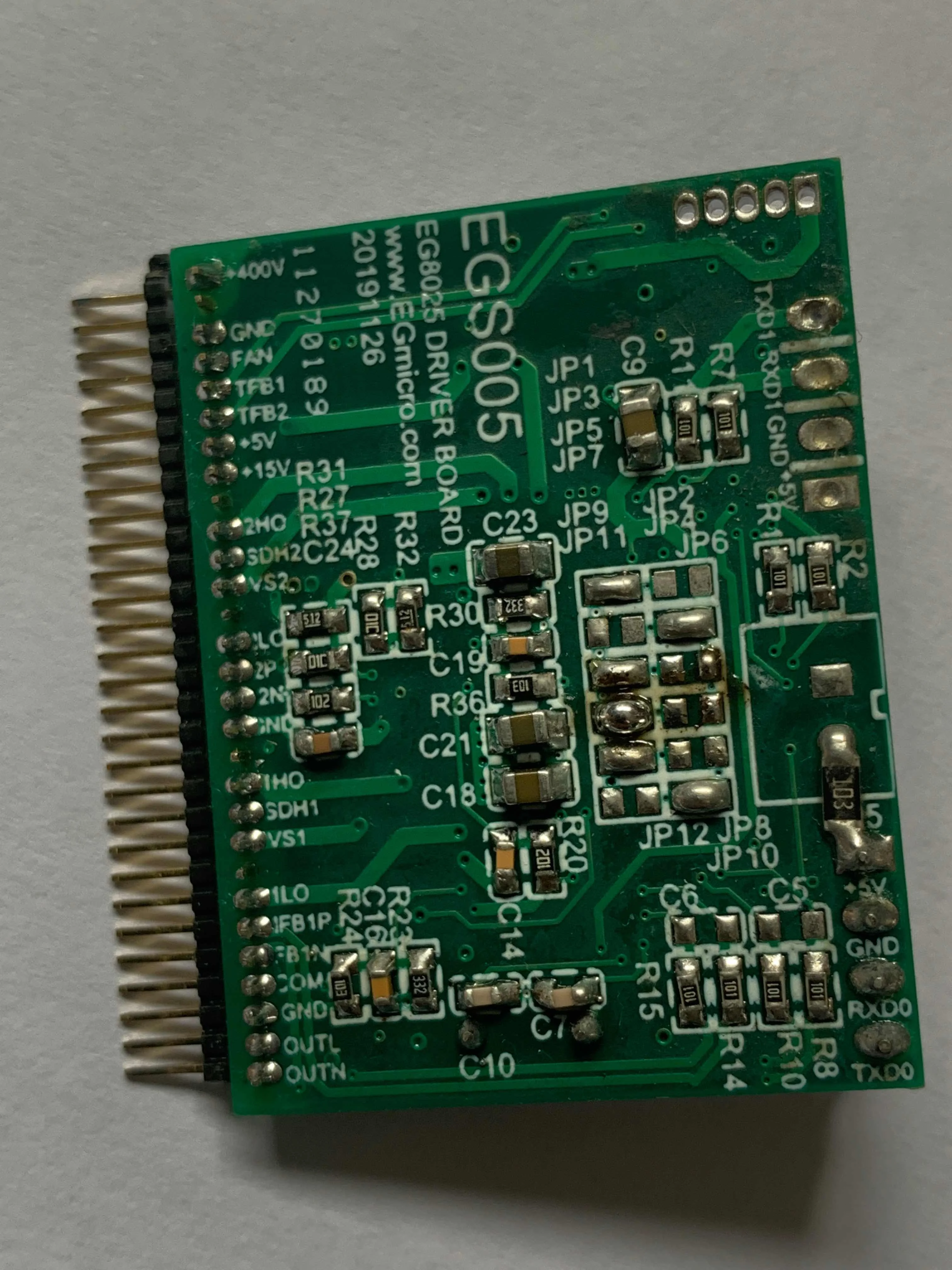 The Main Chip of EGS005Q Is QFN70 Single Pin, Main Control Chip Eg8025 of Egs005 Sine Wave Inverter Drive Board