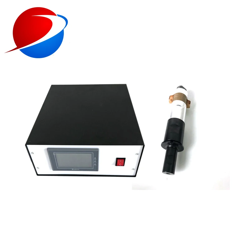 2000W/20khz ultrasonic welding generator price with welding transducer for welding plastic machine