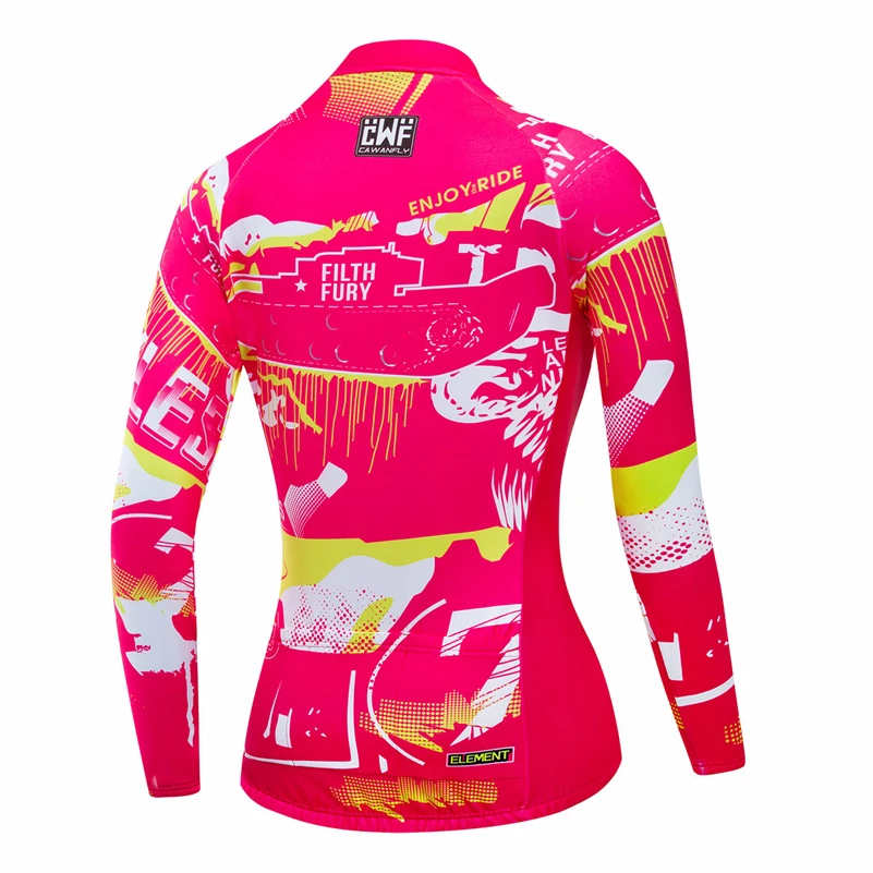 Vêtements de cyclisme en plein air pour femmes, cyclisme sur route à manches longues, respirant, printemps et automne