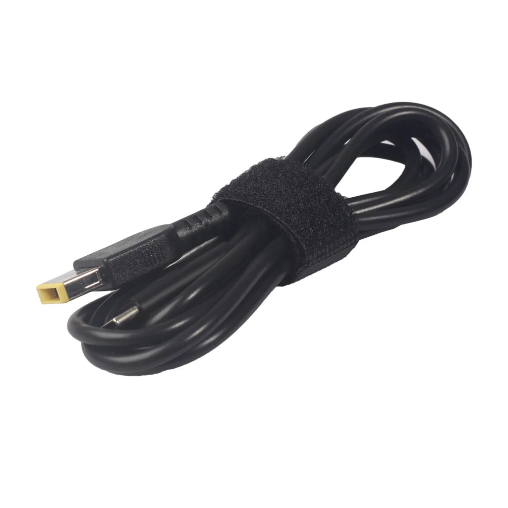 1.5m Power Supply Adapter Cable Type-C Male To Square Tip Male Converter Cord For Lenovo Thinkpad Laptop Computer