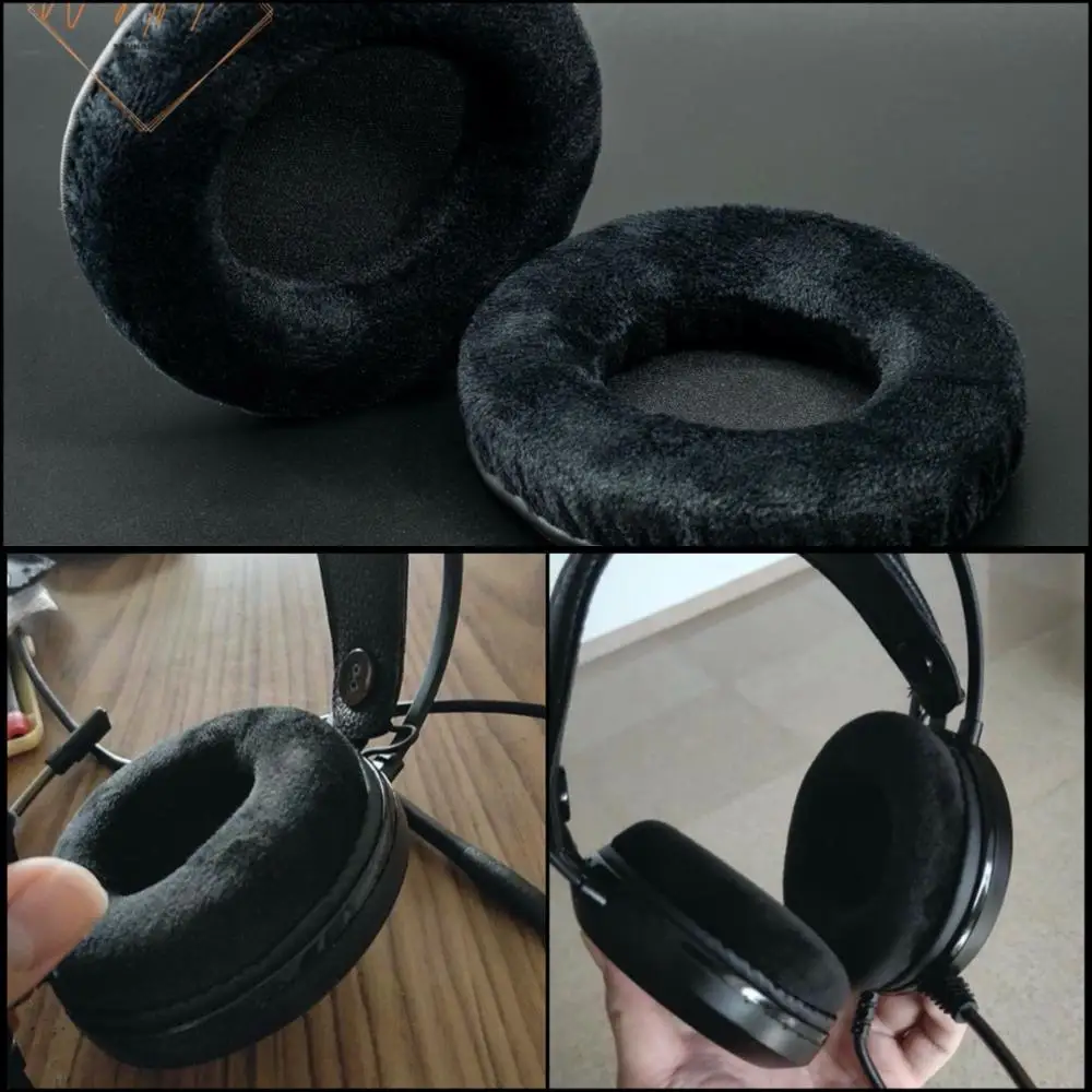 Thick Velour Velvet Ear Pads Cushion For X-Craft HP-3 PRO Headphone Perfect Quality, Not Cheap Version