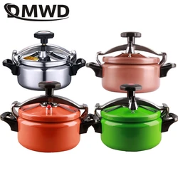 DMWD-olla de aluminio a presión para cocina, 2/3L, olla de sopa portátil, utensilios de cocina al aire libre para acampar, cocina de inducción, estufa de Gas