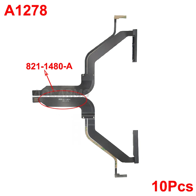 Aocarmo 10Pcs/Lot For Macbook Pro A1278 13.3