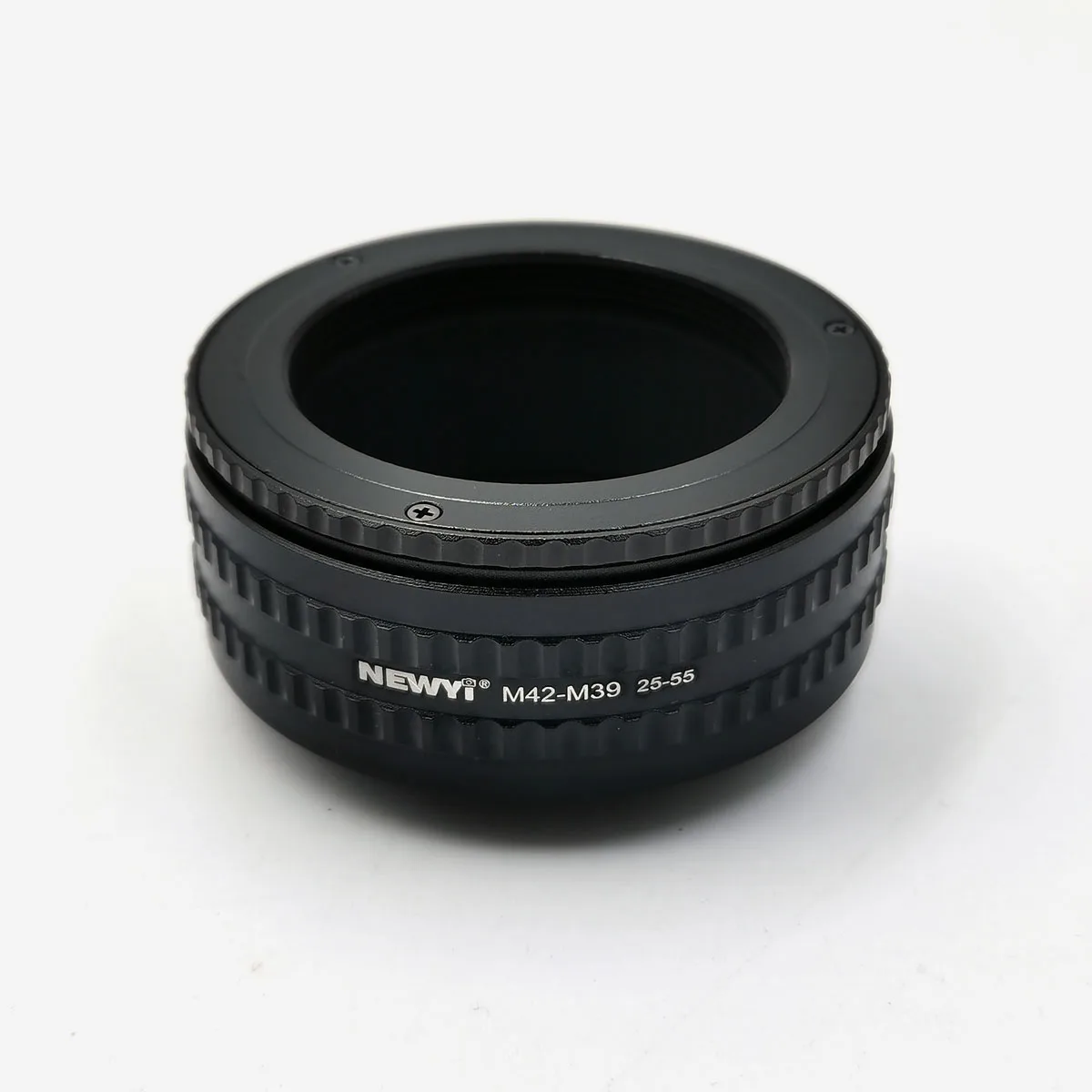 m42-m39 25-55 M42 to M39/L39 Mount Adjustable Focusing Helicoid Ring Adapter 25mm-55mm Macro Extension Tube