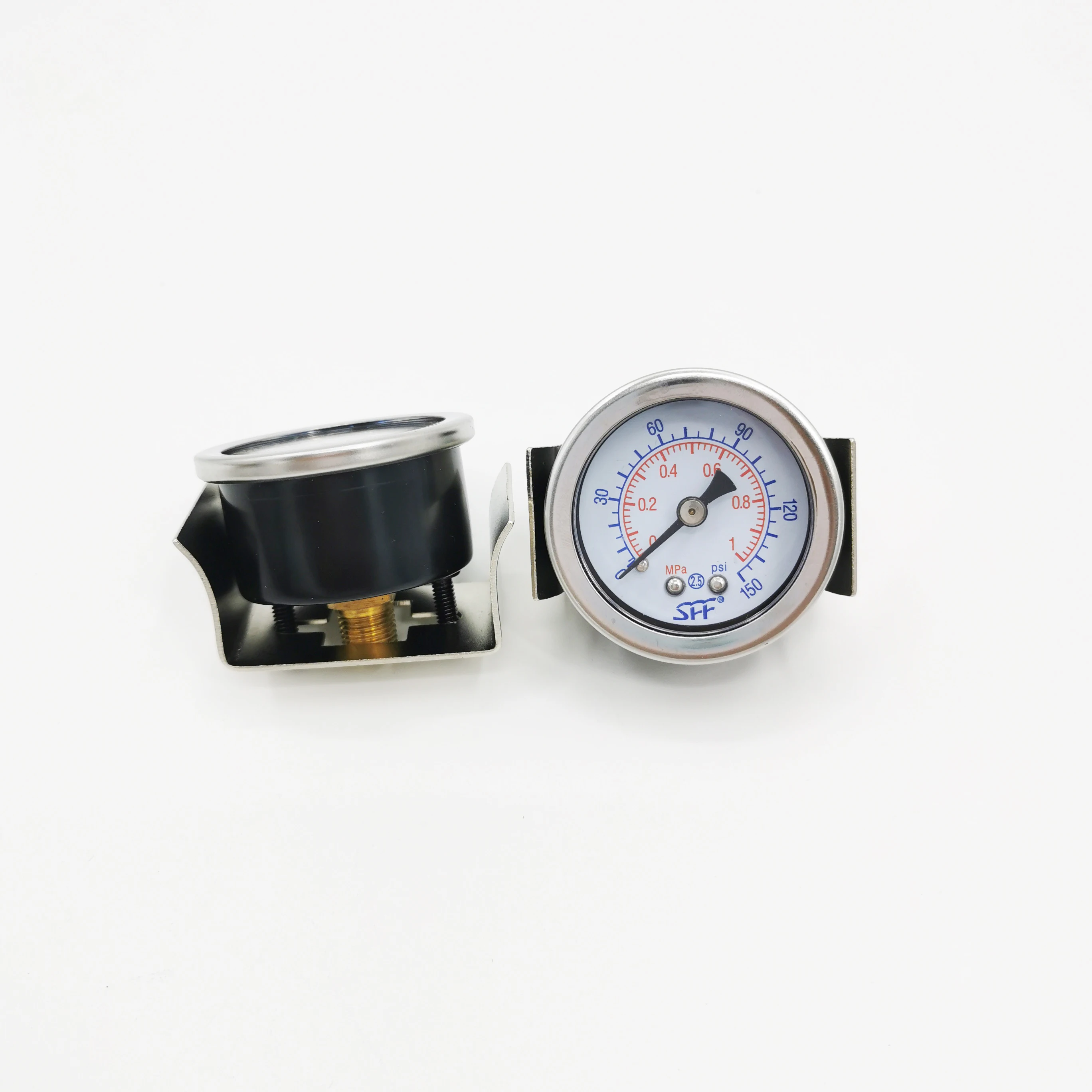 Pressure Gauge 0-1MPa / 0-150psi Air Compressor Pneumatic Hydraulic Fluid Pressure Gauge