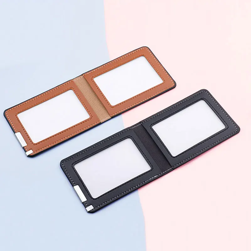 Ultra-thin Auto Driver License Holder Leather Cover For Car Driving Documents Business ID Certificate Folder Wallet Card Case