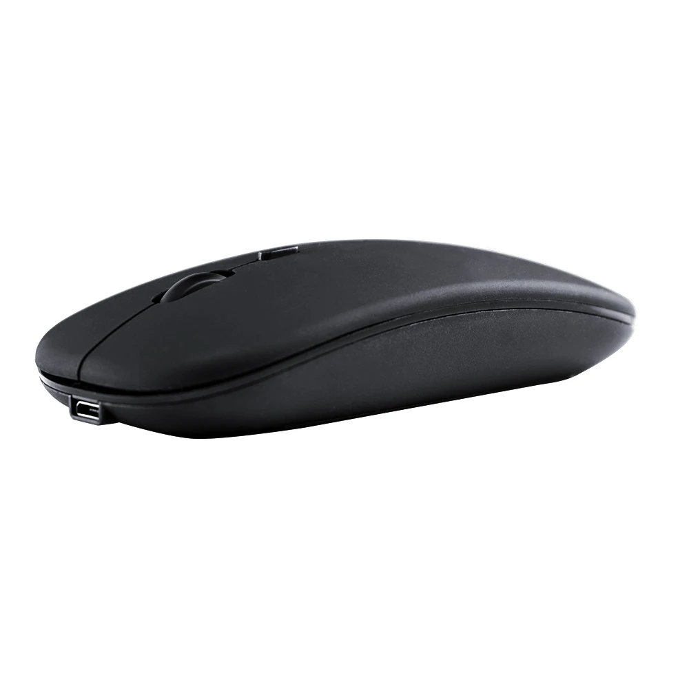 Mouse Wireless 1pcs 2.4Ghz Mouse USB ricaricabile nero