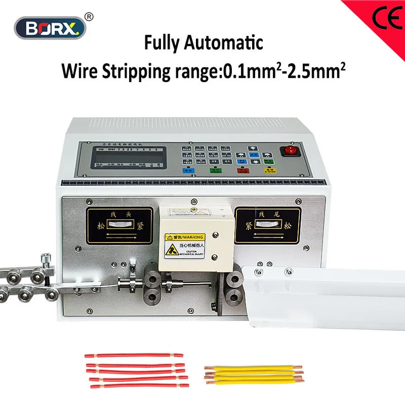 

China Electric cable strip and cut machines Automatic PVC insulated wire stripping machine