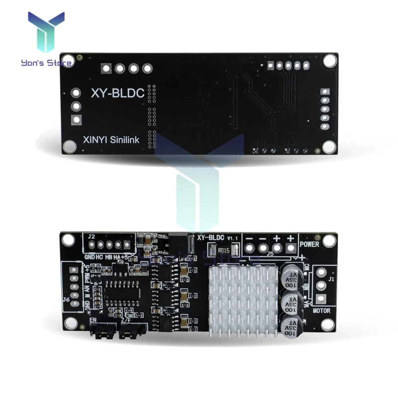 XY-BLDC 3 المرحلة تيار مستمر فرش قاعة وحدة تحكم المحرك وحدة فرش السيارات محرك الأقراص