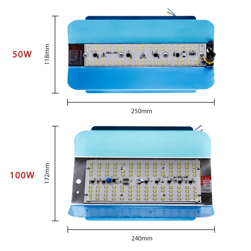 KARWEN-reflector LED de tungsteno, luz de inundación de 50W, 100W, 220V, reflector, iluminación exterior, lámpara Gargen, el más nuevo