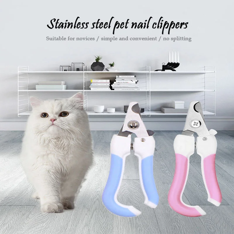 HiCoDo Pet Nail Clippers Cat Pedicure Polisher Anti-Collapse Daily Cleaning and Beauty Products